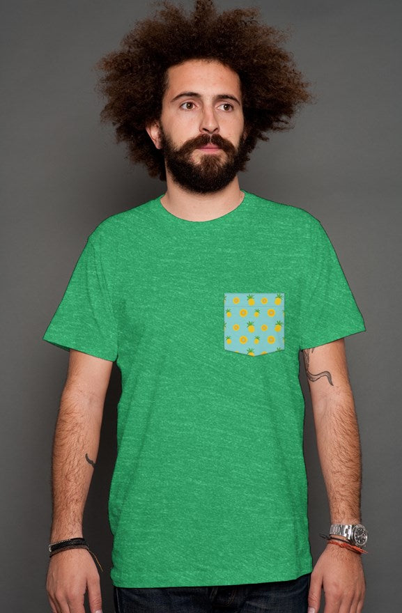 Pineapple - Green Mens Shirt