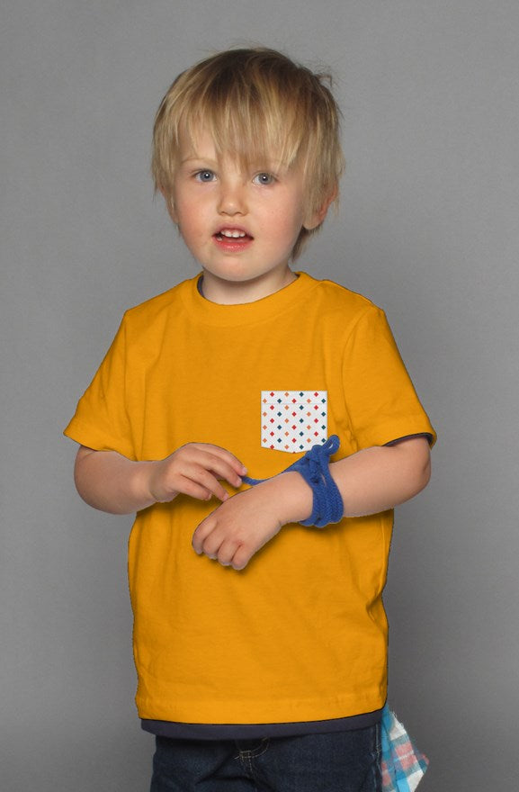 Colorful Diamonds - Orange Kids Shirt