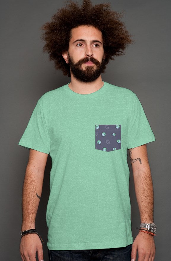 Globes - Green Mens Shirt
