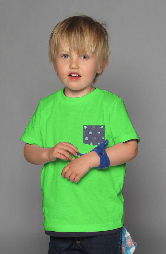 Globes - Green Kids Shirt