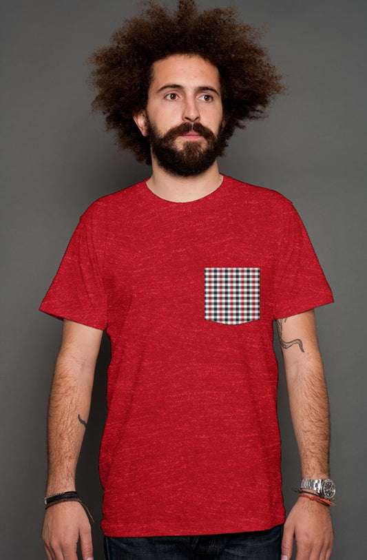 Plaid 2 - Men's Shirt (Red)