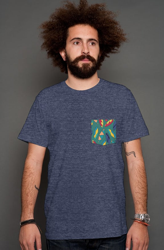 Surf Boards - Men's Shirt (Navy Blue)