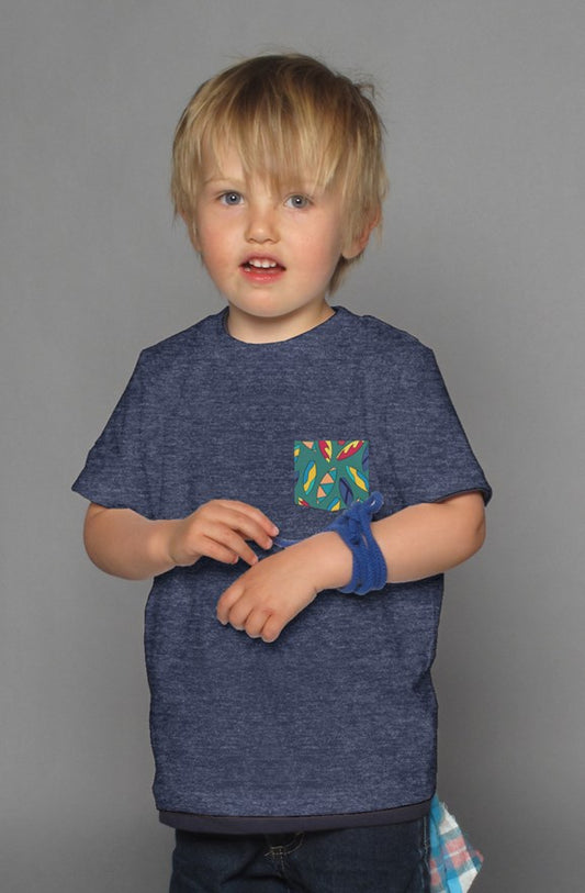 Surf Boards - Kid's Shirt (Navy Blue)