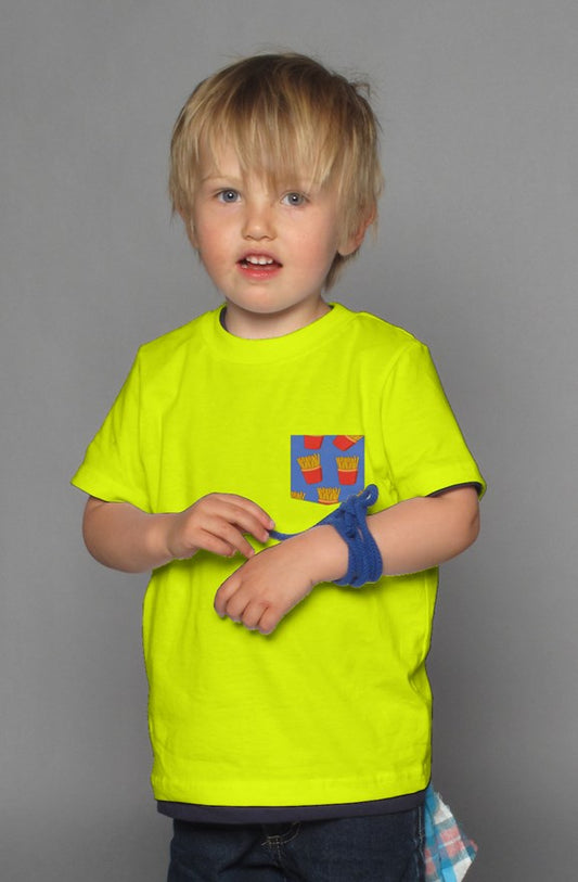 French Fries - Kid's Shirt (Neon Yellow)