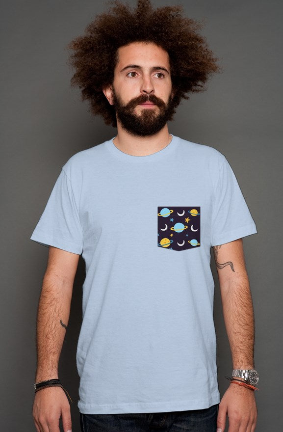 Space - Men's Shirt (Blue)