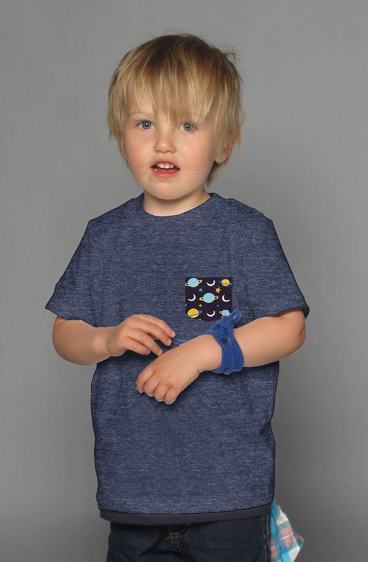 Space - Kid's Shirt (Navy Blue)