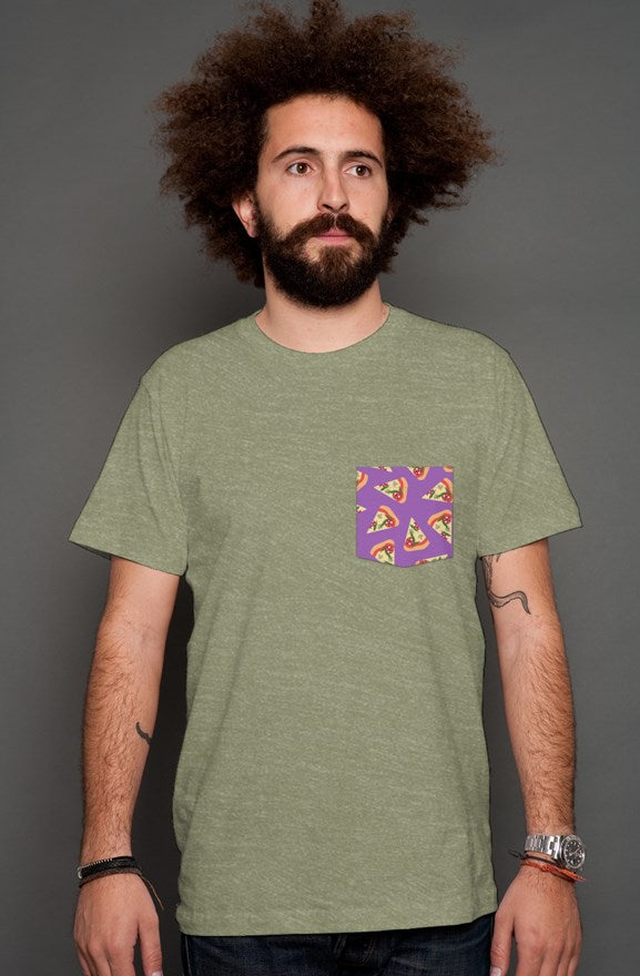Pizza - Olive Mens Shirt