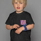 Pizza - Black Kids Shirt