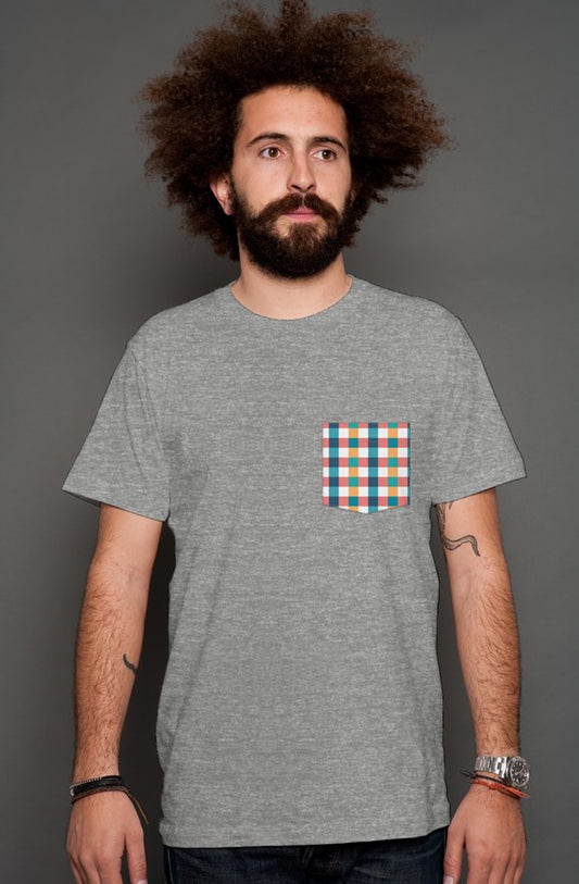 Plaid 1 - Grey Mens Shirt