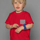 Plaid 2 - Kid's Shirt (Red)