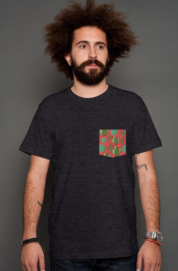 Cactus - Men's Shirt (Dark Grey)