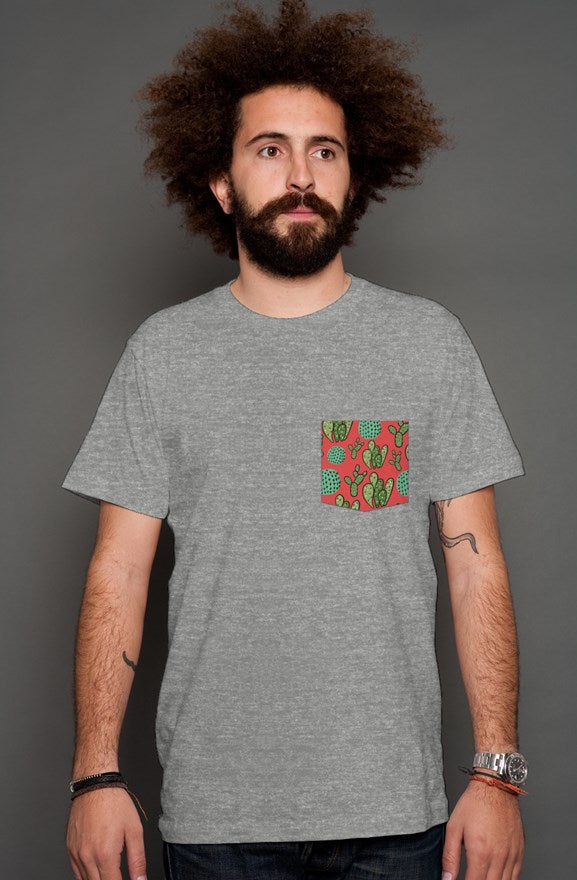 Cactus - Men's Shirt (Grey)