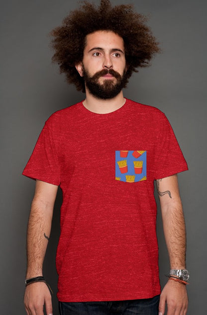French Fries - Men's Shirt (Red)