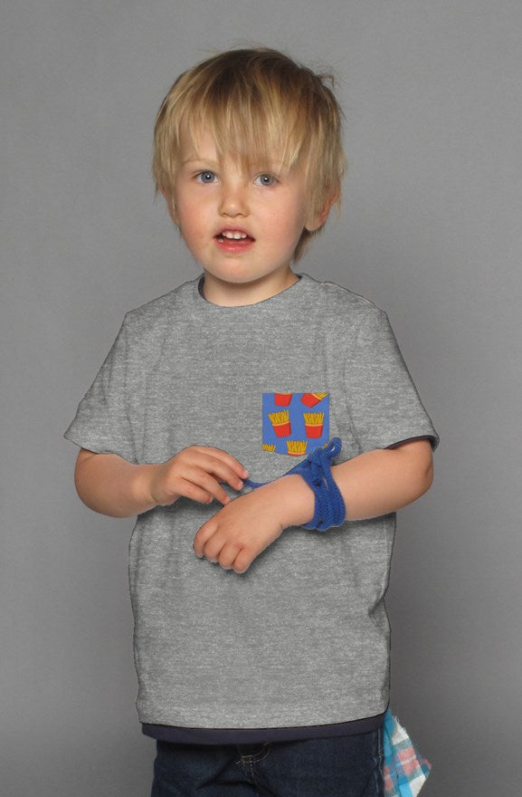French Fries - Kid's Shirt (Grey)